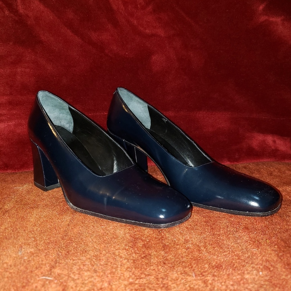 Via Spiga Square Toe Heels